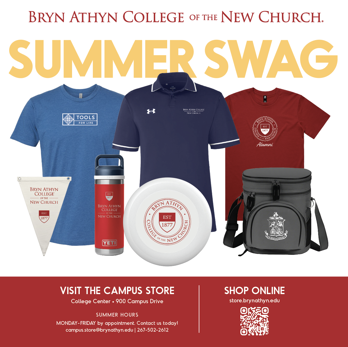 Bryn Athyn College campus store in the College Center