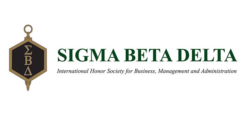 Sigma Beta Delta insignia and description