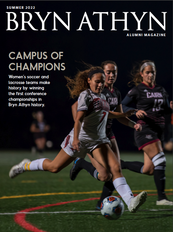 Alumni magazine cover 2022