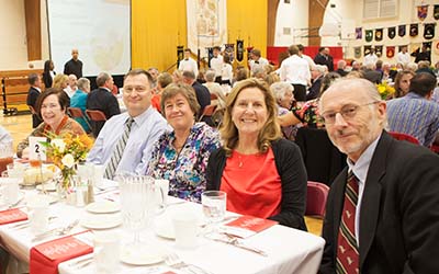 Group of people at a table