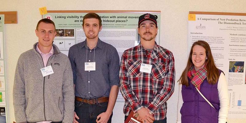 Bryn Athyn College students present biology research posters