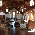 Brickman Center Great Hall interior at Bryn Athyn College