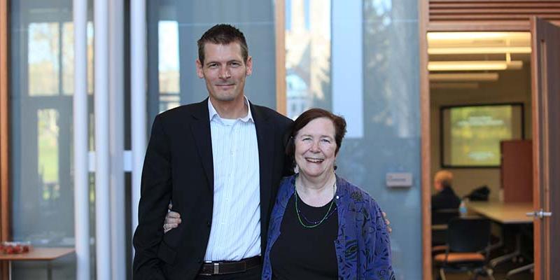Bryn Athyn College professors in the Doering Center