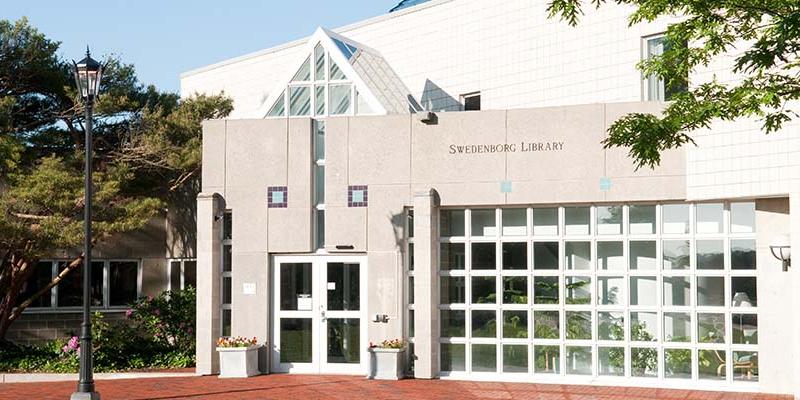 Swedenborg Library entrance