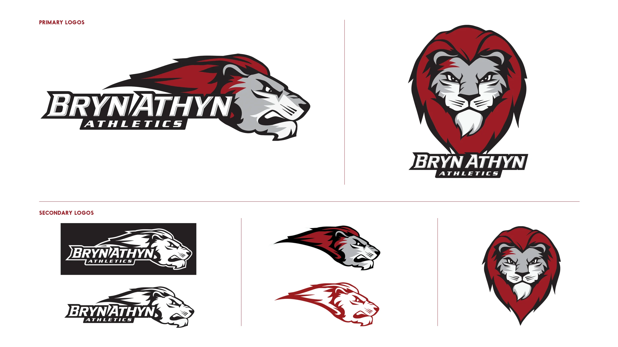 Athletic logos examples