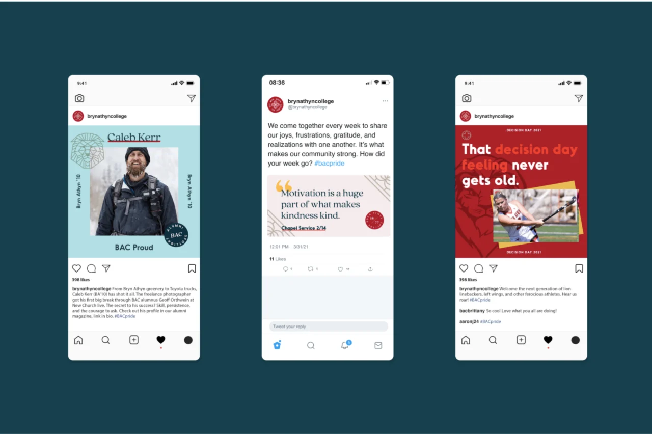 Digital layout example